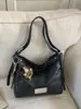 Bolsa de Axila de Luxo para Mulheres, Novo Modelo 2025, Design de Nicho, Bolsa de Ombro Transversal Original, Bolsa Tote Estilo Motociclista