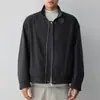 Chaqueta Momeike para Hombre con Cuello Alto de Inteligencia Alta para Viajes Diarios, Chaqueta Nueva de Otoño 2026 para Hombre con Cremallera Metálica 81732