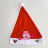 Chapéu de Natal Transfronteiriço Cy Novo para Adultos e Crianças Decoração de Presente de Natal Decorações de Desenho Animado de Natal