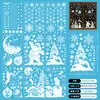 Fuente Mayorista Amazon Bolas Blancas Colgantes Papá Noel Escena Navideña Pegatinas Decorativas de Atmósfera