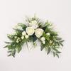 Hongyu Amazon Nueva Flor Artificial Flor Artificial Rosa Dintel Mesa Fila Flor Decoración de Boda Colgante de Pared Decoración de Puerta