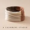 Súper Cálido~ Calentador de Cuello de Cachemira para Hombre, Braga de Invierno Suave y Cálida, Bloques de Color, Regalo para Papá, Regalo para Esposo, En Stock