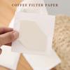 Sacos de Filtro de Café Pendurados em V, Estilo Drip para Preparo Manual, Papel Filtro Cônico de Grau Alimentício, Espessado, Abertura Grande, Filtro de Chá Descartável