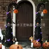 Exportación Transfronteriza Halloween Araña Negra de 5 pies Árbol Torcido Decoración de Ambiente para Fiestas Props y Suministros