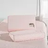 Funda de almohada de seda helada de verano, sensación fresca, funda de almohada viscoelástica para niños, tapete de almohada fresco, funda de almohada de látex de frijol tailandés para adultos
