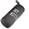 Capa de Neoprene para Garrafa de Mergulho Capa para Copo de Refrigerante Capa de Tecido para Copo de Água de Vidro Capa Criativa de Cor Sólida para Copo Térmico