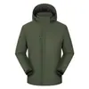 Jaqueta de Exterior com Logo Estampado, Roupa de Trabalho Quente, Corta-vento Impermeável Espesso com Forro de Fleece Camuflado, Roupa de Montanhismo, Atacado de Inverno