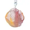 Atacado de fábrica Pingente de coelho de jade dourado veado Dudu peixe pingente de jade Jade Dourado seguro parede colar de jade