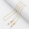 Corrente de Óculos Transfronteiriça Europeia e Americana Exquisita, Cordão Halter Feminino de Alta Qualidade, Corrente da Moda, Máscara, Corrente Pendente para Óculos de Sol da Moda