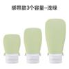 Frasco Dispenser de Viagem de Grau Alimentar Frasco Squeeze para Loção Portátil Shampoo Produto para Cuidados com a Pele Silicone Frasco Portátil à Prova de Vazamento