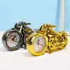 Despertador de Motocicleta Versão Estrangeira Relógio de Mesa de Cabeceira para Estudante Brinquedo Infantil Decoração de Sala de Estar em Casa Relógio Eletrônico