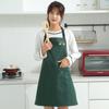 Delantal publicitario impermeable y a prueba de aceite para cocina doméstica, artículos de uso diario, estilo japonés, ropa de trabajo para mujeres, impresión de logotipos para hombres, moda