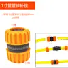 Conector de Tubo de Água de Quatro Pontos Hongchen T Reto Através Acessórios para Pistola de Água de Lavagem de Carro Conector de Tubo de Água Conexão Rápida Quatro Vias 6 Pontos
