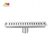 Acero Inoxidable 304 Drenaje de Piso Largo de Ingeniería Drenaje de Piso para Baño de Ducha de Gran Flujo Anti-Olor y Anti-Insectos Drenaje de Piso Largo Engrosado Fabricante