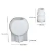 Molde de Gesso de Resina de Cristal DIY Criativo Garrafa de Rattan para Aromaterapia Vaso Molde de Silicone Amazon