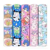 Gatito orejas grandes perro delgado poliéster algodón o tela impermeable elástica de cuatro lados tela para bolsa de patchwork DIY, 1Yc46373