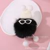 Ponto Imitação Pele de Coelho Elfo Pelúcia Pequenas Briquetes Artesanal DIY Chaveiro Acessórios Roupa Bolsa Pingente Atacado