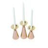 Adornos Sencillos y Lujosos de Candelabros Nórdicos, Portavelas de Estilo Europeo para Mesa de Comedor en Casa, Arreglos Florales y Decoraciones Románticas para Cena a la Luz de Velas