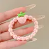 Laço de Cabelo de Boneca de Tecido Fofa Japonesa Elástico de Borracha Boneca de Fruta Legume Animal Acessório de Cabelo Versátil Menina