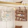 Cesta de almacenamiento de pared multicapa para dormitorios, residencias estudiantiles y apartamentos de estudiantes, con gran capacidad y sin necesidad de taladrar