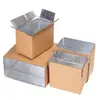 Caixas de papelão com revestimento de alumínio para transporte em logística de cadeia fria, caixas à prova d'água para frutas, vegetais e algumas caixas de embalagem de alimentos, atacado do fabricante