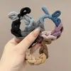 Faixa de Cabelo Estilo Zhao Lusi com Bola para Mulheres 2024 Nova Alta Elasticidade e Durável Rabo de Cavalo Simples Elástico Acessório de Cabeça