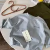 Camiseta Versátil de Color Sólido Estilo Coreano para Niños y Niñas, Otoño 2026, Casual y Cómoda, Camiseta Básica de Cuello Redondo Multicolor