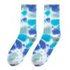 Calcetines Tie-Dye de Media Caña para Mujer, Calcetines de Algodón a la Moda para Hombre, Calcetines Altos Coloridos para Otoño e Invierno, Calcetines Deportivos, Calcetines Largos para Pareja, Estilo Ins