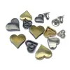 Venta Directa de Fábrica Aleación de Zinc forma de corazón clavo de aleación clavo de amor accesorios de decoración de herrajes para equipaje clavos decorativos para zapatos y sombreros en stock