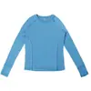 Oveja Perdida Senderismo al Aire Libre Lana Merino Secado Rápido Manga Larga Chaqueta de Senderismo de Lana Merino Ropa de Yoga