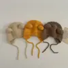 Gorro de Invierno Estilo Coreano para Bebé Otoño e Invierno Lindo Gorro con Protección para las Orejas para Niños y Niñas Bebé de un Año Gorro de Lana Tejida Moderno