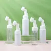 En Stock Botella de Presión con Espuma Plástico PET Blanco Botella Vacía para Limpieza de Zapatos 100/150/250ml Botella Espumadora de Mousse