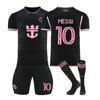 2425 Nuevo Rosa Miami No. 10 Messi No. Jersey 9 Suarez con Calcetines, Versión Exclusiva para Fans Transfronteriza