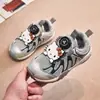 Sapatos para Meninas 2026 Primavera Novos Sapatos de Malha para Crianças Sola Macia Respirável Tênis para Bebês Meninas Sapatos Casuais para Meninos