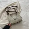 Bolsas de Diseño de Nicho de Alta Gama para Mujer 2025 Invierno Nuevas Bolsas para Mujer Bolsos de Hombro de Celebridad de Internet Bolsos de Axila Bolsos Cuadrados Pequeños