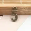 DIY Materiais Artesanais Taobao Aliexpress Acessórios com Contas Atacado Pingente Pulseira Pingente de Bronze Digital ZAKKA