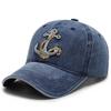 [Destacado] Gorra de Béisbol Nueva Estilo Lavada Desgastada Sandwich Visera Curva para Hombres y Mujeres Casual Parte Superior Suave Sombrero para el Sol