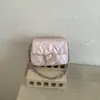Bolsa Pequeña Cuadrada con Cadena de Rombo de Nicho Nuevo Verano 2026 para Mujer, Bolso de Hombro de Moda, Bolso Cruzado Simple para el Trabajo