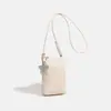 Mini monedero estilo dopamina con moderno colgante de estrella, bolso cruzado para teléfono de un solo hombro, bolso pequeño rosa para mujer al por mayor