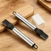 Cuchillo de Acero Inoxidable para Cortar Cebollas, Herramienta de Cocina para Cortar Cebollas en Tiras, Rebanador de Cebollas, Rallador, Venta al por Mayor