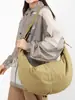 Versión Coreana de Bolso Cruzado Casual Estilo Harajuku de Gran Capacidad para Viajes al Aire Libre, Viajes Transfronterizos y Uso Diario, Tipo Bolso de Empanada