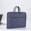 Venda direta da fábrica bolsa para documentos em tecido Oxford estampa de logotipo à prova d'água portátil bolsa para documentos pasta de conferência masculina