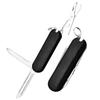 Cuchillo de tres aperturas para camping al aire libre, portátil, multifuncional, plegable, tijeras, multiusos, plegable, de regalo, venta al por mayor