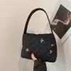 Bolso Casual Estilo Coreano para Mujer 2024 Invierno Bolso Personalizado de Moda Bolso Cubo Casual de Moda