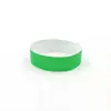 Pulsera Fluorescente de Papel DuPont Desechable para Eventos Pulsera de Papel Fluorescente Pulsera de Boleto Universal para Parques de Juegos Exposiciones