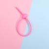 21,5cm Alça de Silicone Colorida Cordão de Pescoço Acessório Artesanal DIY Corrente Corda Acessórios para Bolsa Pingente Acessórios de Contas