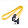Cable de datos SATA3.0 codo sata ángulo recto cable de datos para unidad de disco duro serial con hebilla línea serial