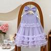 Saia Feminina 2025 Nova Estilosa Vestido Colete Sem Mangas Estilo Coreano Princesa Saia Rodada