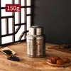 Bote de Té de Acero Inoxidable, Frasco Sellado, Gama Alta, Duradero, Conserva la Frescura, Conveniente para Uso Doméstico, Gran Capacidad, Venta al por Mayor desde el Fabricante, Estilo Tendencia Nacional