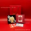 Nuevo Llavero de Ramo de Oro Puro 999 Sanrio Dibujos Animados Lindo Colgante para Bolso de Teléfono Móvil Regalo Transmisión en Vivo Estilo Popular